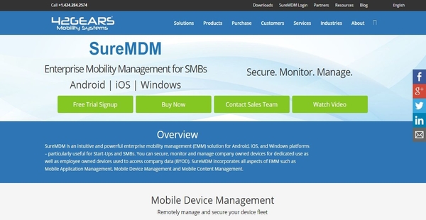 SureMDM Software Overview    