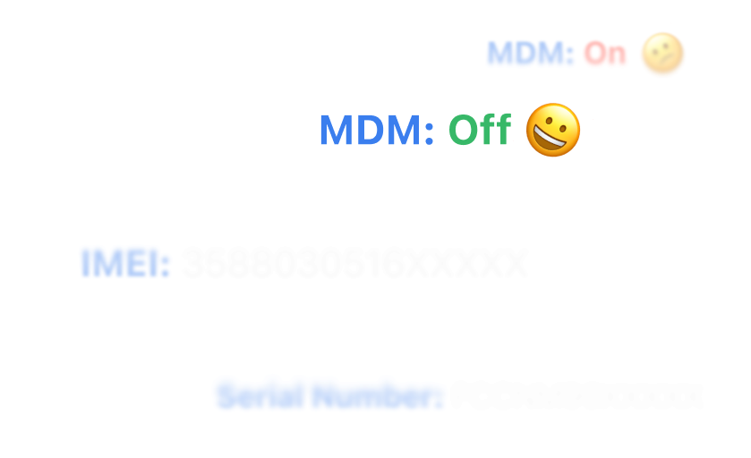 and confirm I am the original owner of the Apple device being processed.