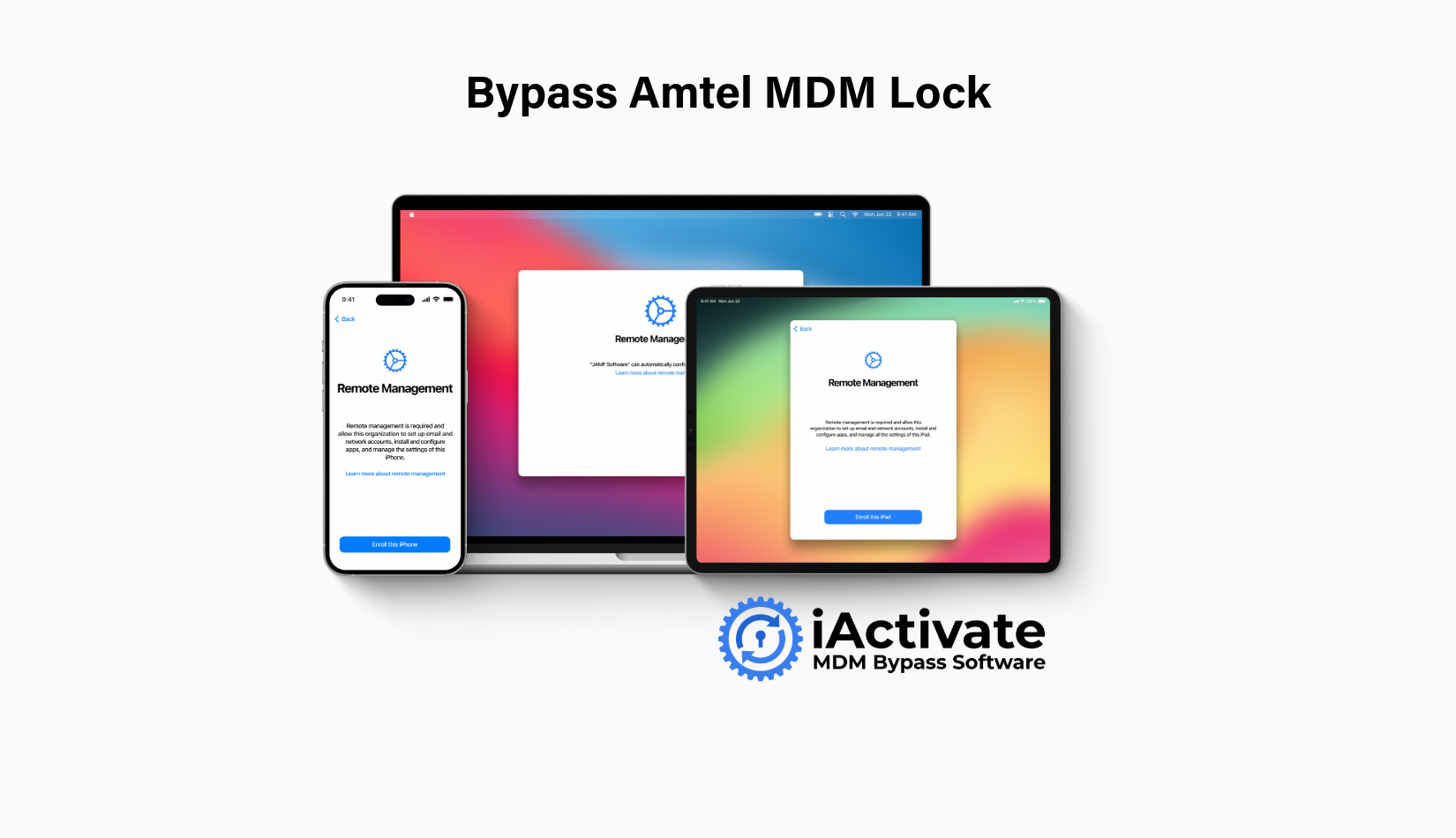 Amtel MDM Bypass for iOS Devices – iPhone & iPad Unlock Tool