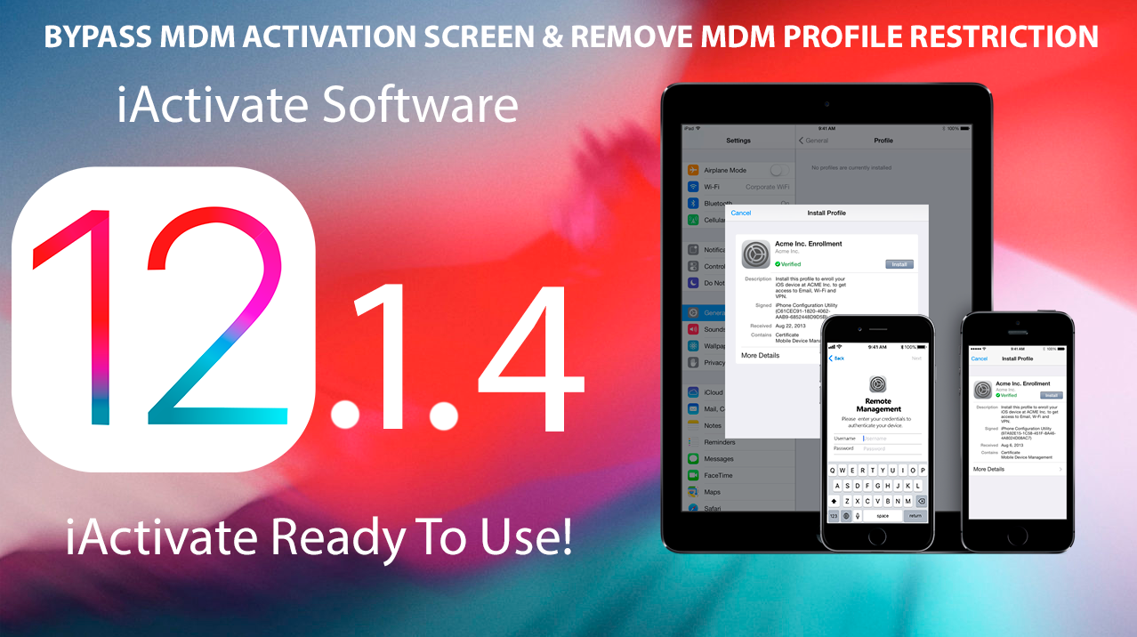 mdm bypass iactivate