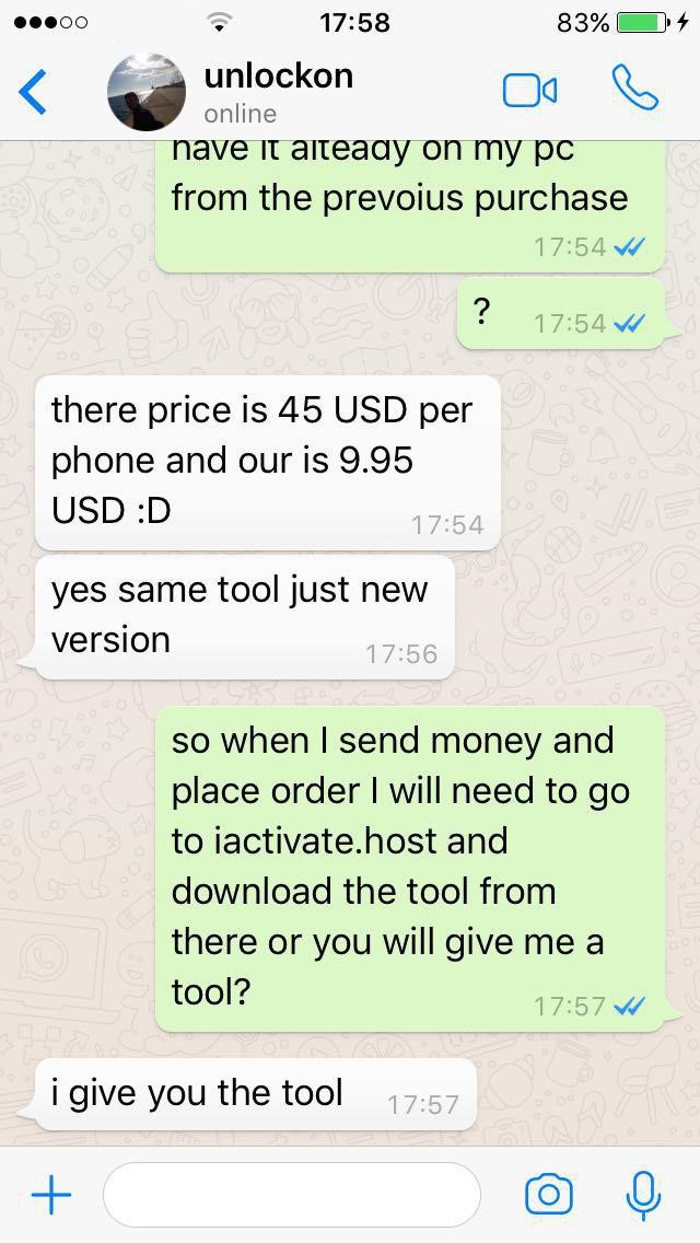 scam whatsapp